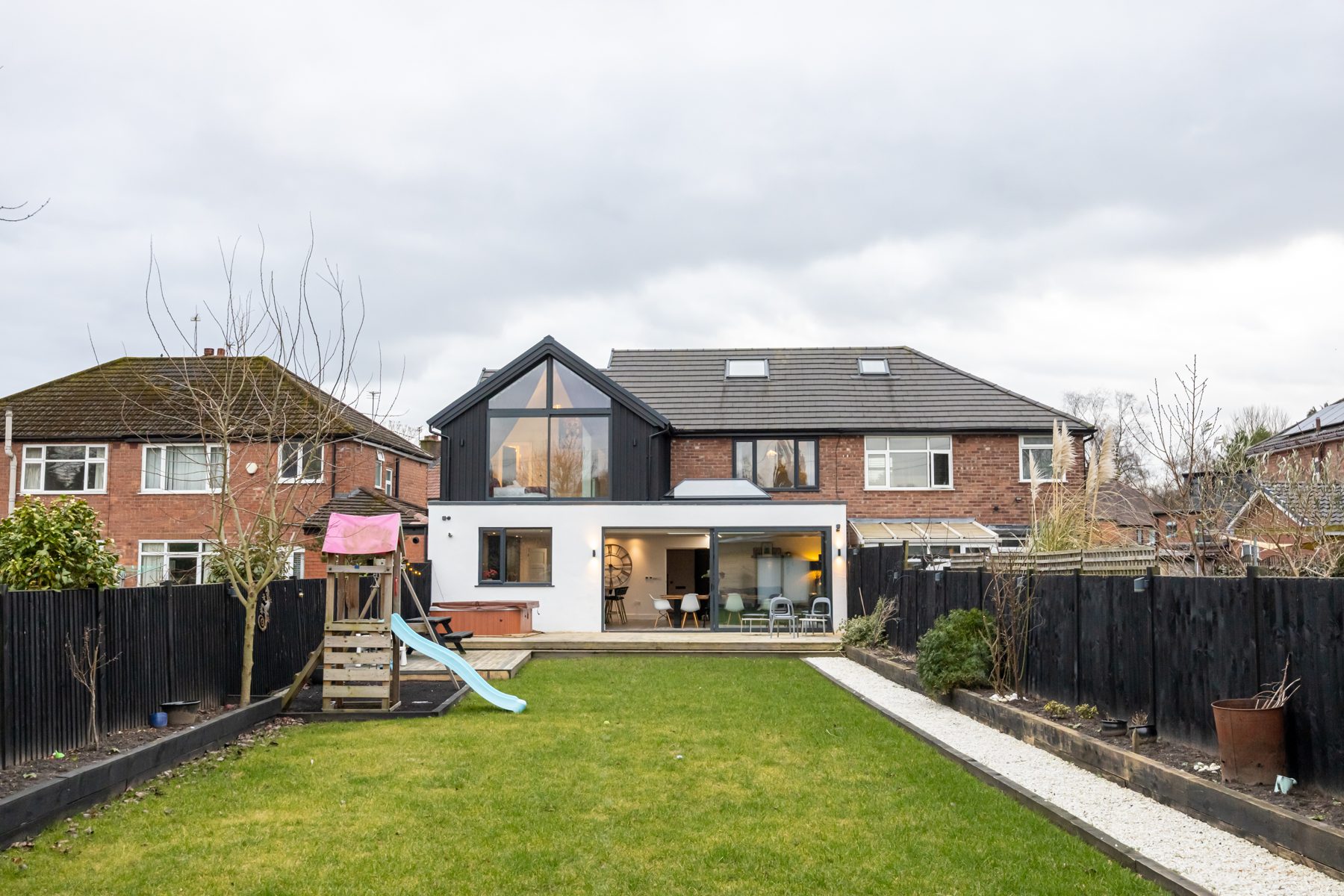 Rear exterior and garden